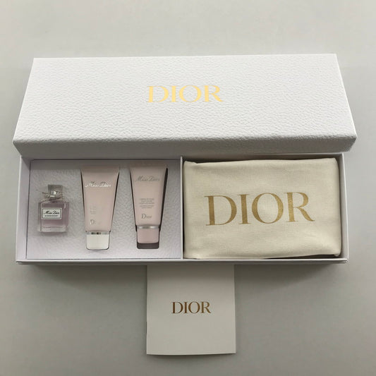 【中古美品】【レディース】 CHRISTIAN DIOR クリスチャン ディオール ノベルティ 3点 セット 香水 ボディミルク ハンドクリーム 183-260728-mh-13-fuzh 万代Net店