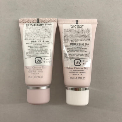 【中古美品】【レディース】 CHRISTIAN DIOR クリスチャン ディオール ノベルティ 3点 セット 香水 ボディミルク ハンドクリーム 183-260728-mh-13-fuzh 万代Net店
