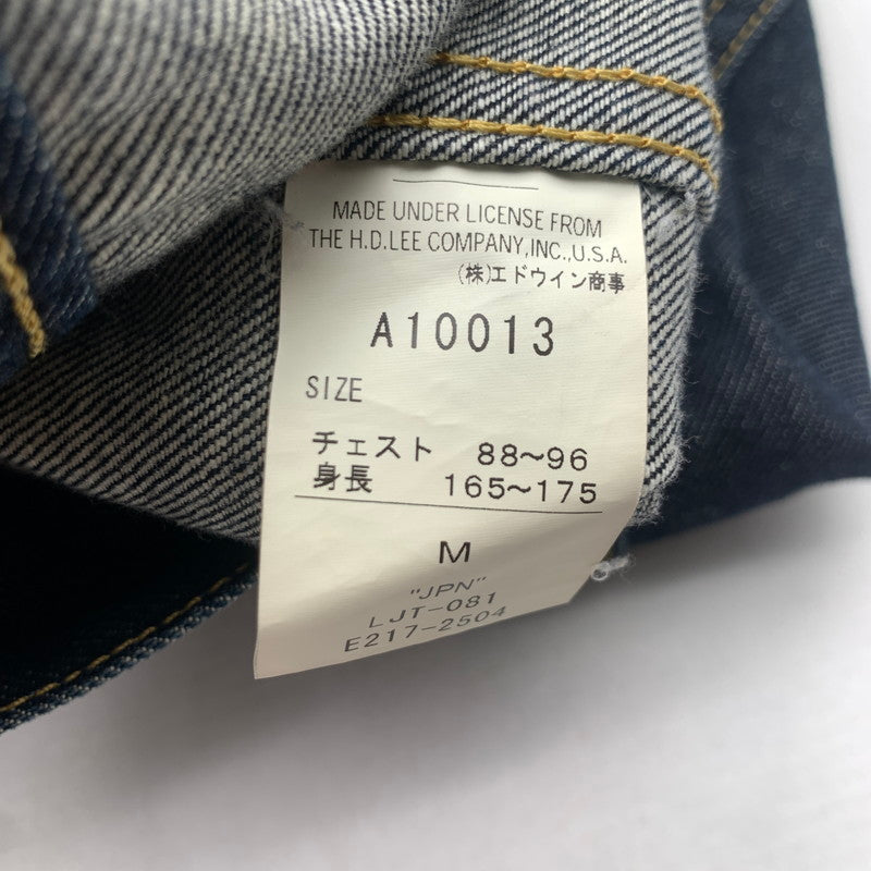 【中古品】【メンズ】 LEE リー デニムジャケット A10013 LEE RIDERS アウター ブランド 古着 145-260726-gm-39-fuzh サイズ：S カラー：インディゴ 万代Net店