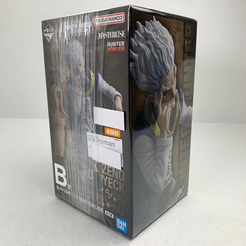 【中古美品】 未開封 一番くじ HUNTER×HUNTER ZAOLDYECK FAMILY B賞 ゼノ=ゾルディック MASTERLISE フィギュア 051-260727-io-05-fuzh 万代Net店