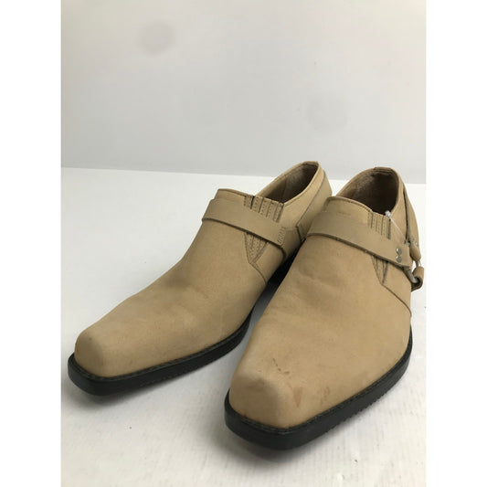 【中古品】【メンズ】 TEXAS VILLAGE テキサスヴィレッジ リング ショート ブーツ 靴 165-260728-mh-07-fuzh サイズ：26cm カラー：ベージュ 万代Net店