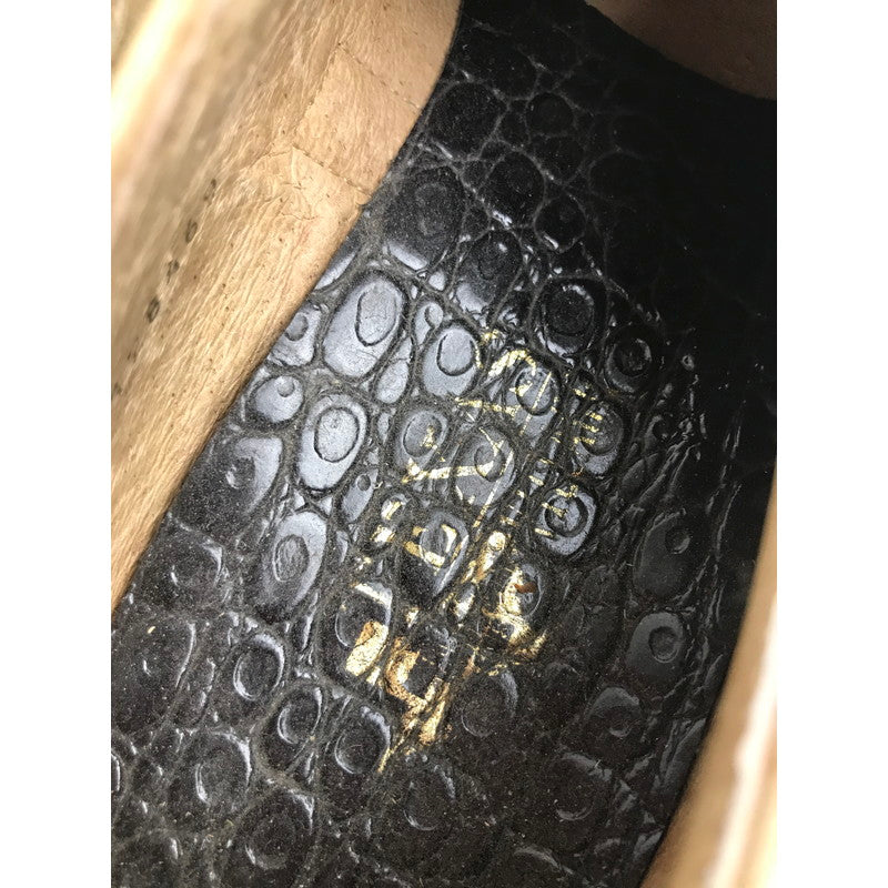 【中古品】【メンズ】 TEXAS VILLAGE テキサスヴィレッジ リング ショート ブーツ 靴 165-260728-mh-07-fuzh サイズ：26cm カラー：ベージュ 万代Net店