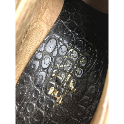 【中古品】【メンズ】 TEXAS VILLAGE テキサスヴィレッジ リング ショート ブーツ 靴 165-260728-mh-07-fuzh サイズ：26cm カラー：ベージュ 万代Net店