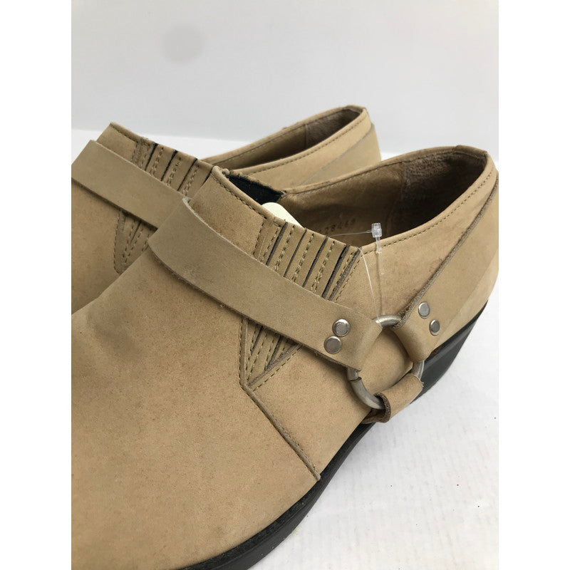 【中古品】【メンズ】 TEXAS VILLAGE テキサスヴィレッジ リング ショート ブーツ 靴 165-260728-mh-07-fuzh サイズ：26cm カラー：ベージュ 万代Net店