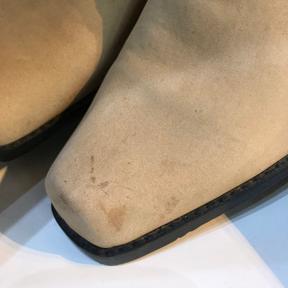 【中古品】【メンズ】 TEXAS VILLAGE テキサスヴィレッジ リング ショート ブーツ 靴 165-260728-mh-07-fuzh サイズ：26cm カラー：ベージュ 万代Net店