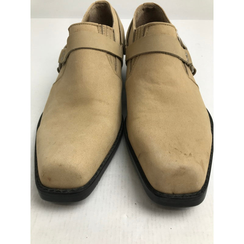 【中古品】【メンズ】 TEXAS VILLAGE テキサスヴィレッジ リング ショート ブーツ 靴 165-260728-mh-07-fuzh サイズ：26cm カラー：ベージュ 万代Net店