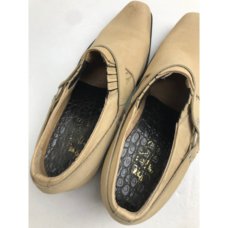 【中古品】【メンズ】 TEXAS VILLAGE テキサスヴィレッジ リング ショート ブーツ 靴 165-260728-mh-07-fuzh サイズ：26cm カラー：ベージュ 万代Net店