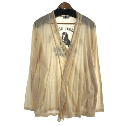 【中古品】【メンズ】 HYSTERIC GLAMOUR 02172CD01 ヒステリックグラマー カーディガン 羽織 トップス ブランド 古着 140-260726-gm-27-fuzh サイズ：L カラー：アイボリー 万代Net店