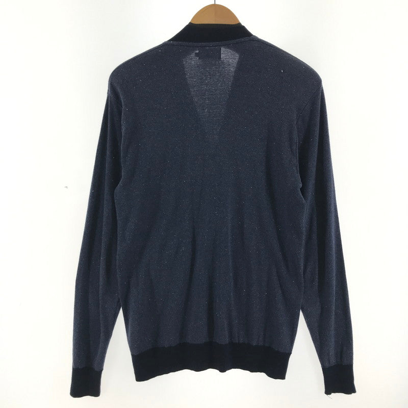 【中古品】【レディース】 HYSTERIC GLAMOUR ヒステリックグラマー 0262CD01 カーディガン NAVY/SIZE:M/コットン ※使用感有 170-260917-io-09-fuzh 万代Net店