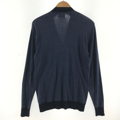 【中古品】【レディース】 HYSTERIC GLAMOUR ヒステリックグラマー 0262CD01 カーディガン NAVY/SIZE:M/コットン ※使用感有 170-260917-io-09-fuzh 万代Net店