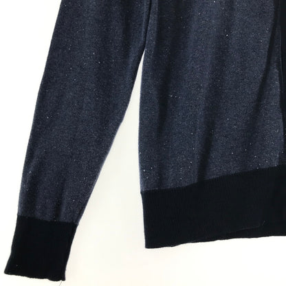 【中古品】【レディース】 HYSTERIC GLAMOUR ヒステリックグラマー 0262CD01 カーディガン NAVY/SIZE:M/コットン ※使用感有 170-260917-io-09-fuzh 万代Net店