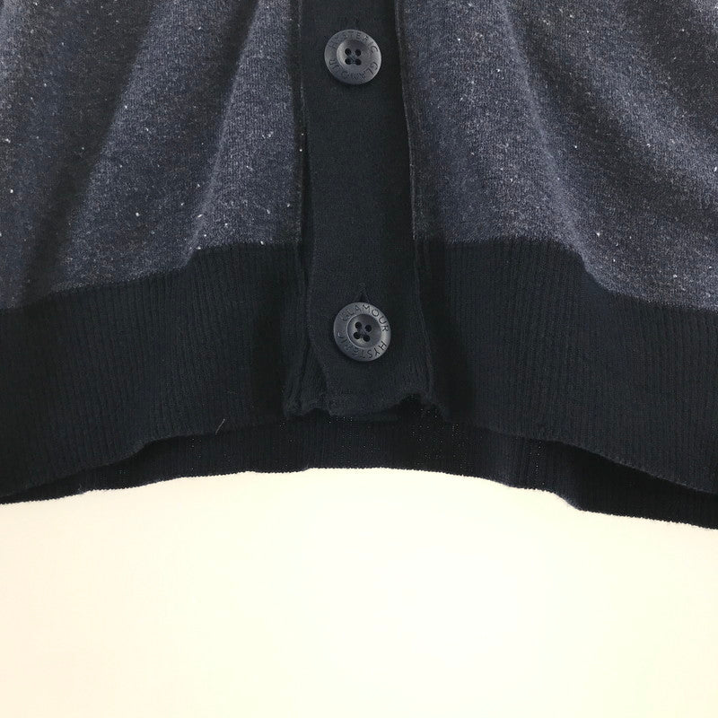 【中古品】【レディース】 HYSTERIC GLAMOUR ヒステリックグラマー 0262CD01 カーディガン NAVY/SIZE:M/コットン ※使用感有 170-260917-io-09-fuzh 万代Net店