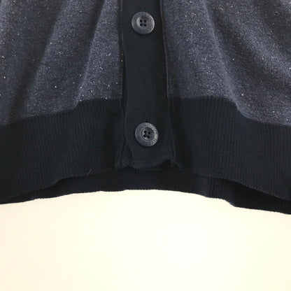【中古品】【レディース】 HYSTERIC GLAMOUR ヒステリックグラマー 0262CD01 カーディガン NAVY/SIZE:M/コットン ※使用感有 170-260917-io-09-fuzh 万代Net店