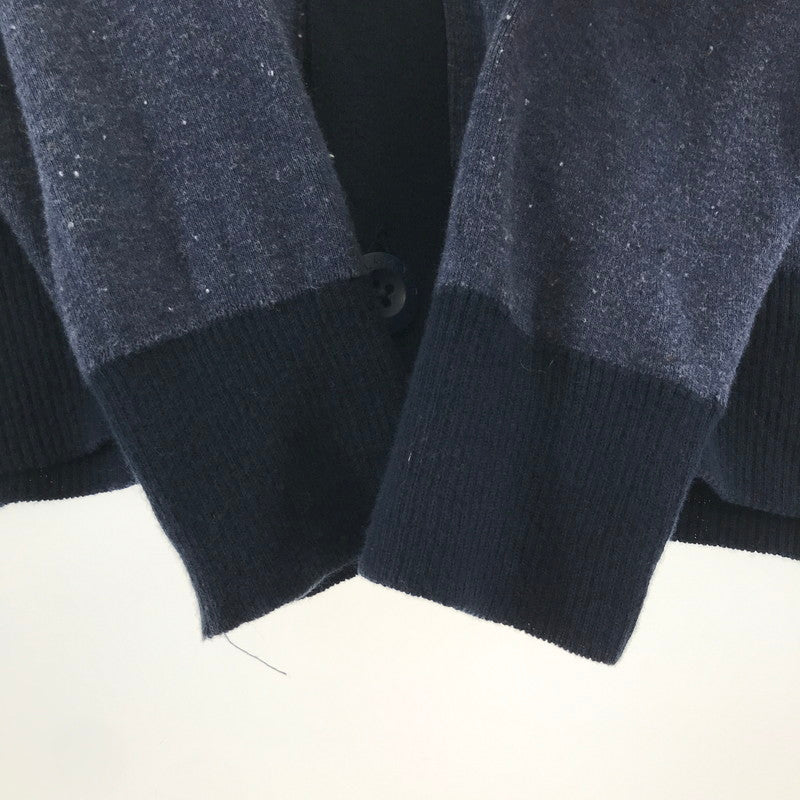 【中古品】【レディース】 HYSTERIC GLAMOUR ヒステリックグラマー 0262CD01 カーディガン NAVY/SIZE:M/コットン ※使用感有 170-260917-io-09-fuzh 万代Net店