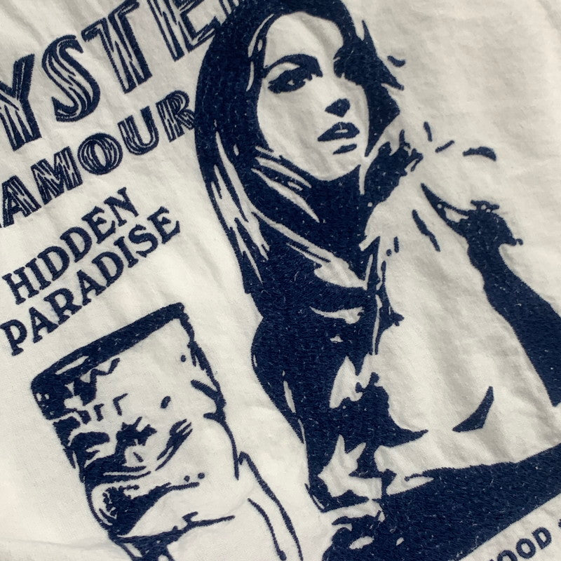 【中古品】【メンズ】 HYSTERIC GLAMOUR 02172AH07 ヒステリックグラマー 半袖シャツ トップス ブランド 古着 140-260726-gm-28-fuzh サイズ：L カラー：ホワイト 万代Net店