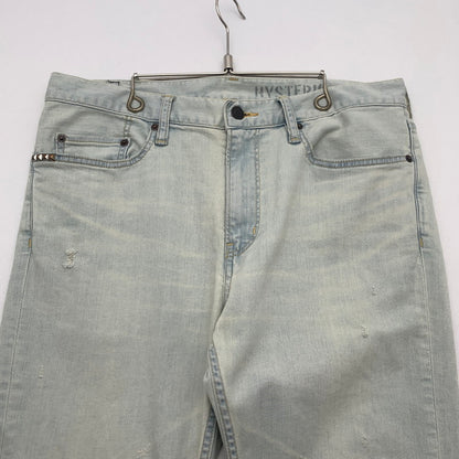 【中古品】【メンズ】 HYSTERIC GLAMOUR 02171AP06 PANTS ヒステリックグラマー デニムパンツ ボトムス ブランド 古着 152-260726-gm-24-fuzh サイズ：W34 カラー：ライトブルー 万代Net店