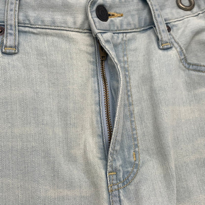 【中古品】【メンズ】 HYSTERIC GLAMOUR 02171AP06 PANTS ヒステリックグラマー デニムパンツ ボトムス ブランド 古着 152-260726-gm-24-fuzh サイズ：W34 カラー：ライトブルー 万代Net店