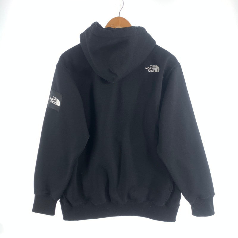 【中古品】【メンズ】 THE NORTH FACE NT62349 SQUARE LOGO FULL ZIP ザ・ノースフェイス スクエアロゴパーカー トップス ブランド 古着 144-260726-gm-30-fuzh サイズ：L カラー：ブラック 万代Net店