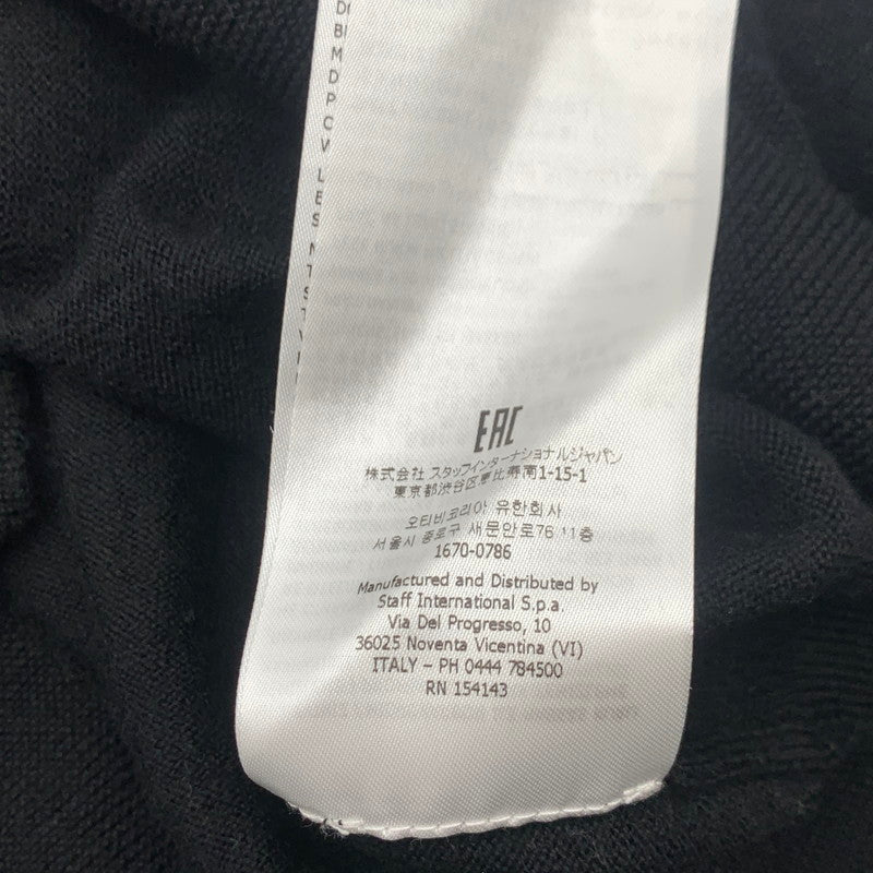【中古品】【メンズ】 DSQUARED2 S71HA1173 CARTOON PULLOVER ディースクエアード ニット セーター ブランド 古着 141-260726-gm-31-fuzh サイズ：L カラー：ブラック 万代Net店