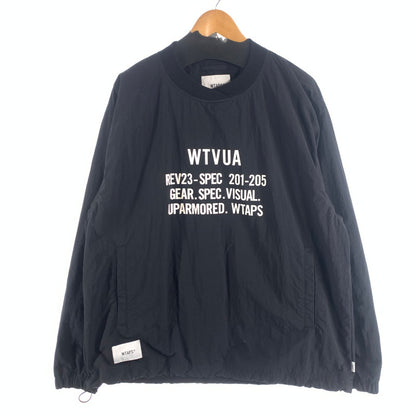 【中古品】【メンズ】 WTAPS 221BRDT-JKM04 22SS SMOCK JACKET ダブルタップス ナイロン プルオーバー ジャケット アウター ブルゾン ブランド 古着 142-260726-gm-33-fuzh サイズ：03 カラー：ブラック 万代Net店