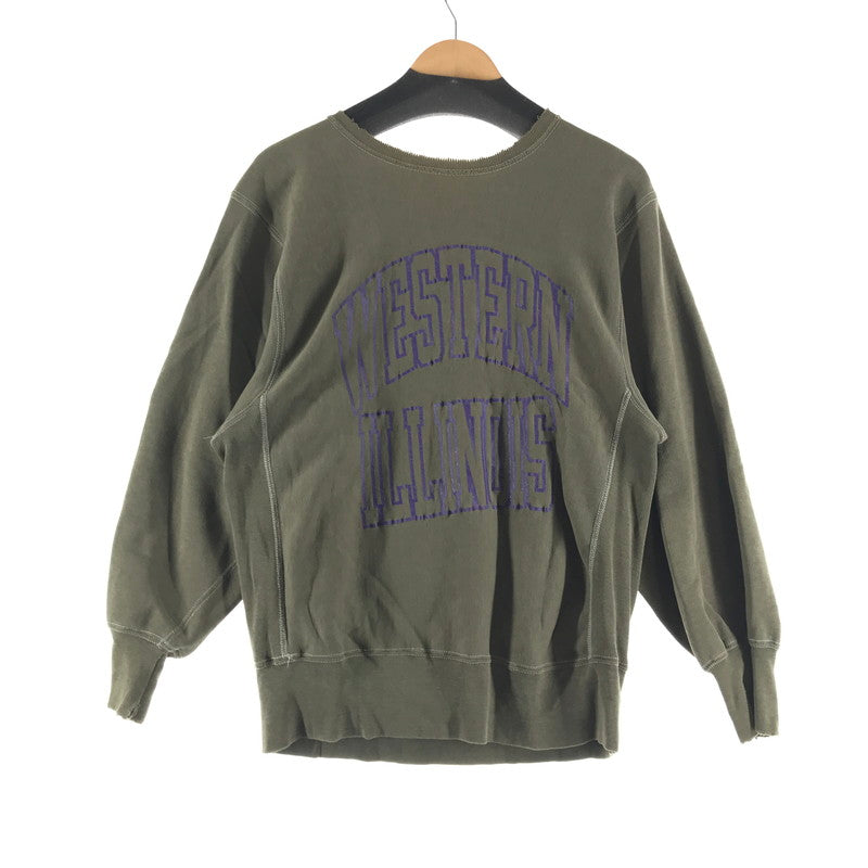 【中古品】【メンズ】 CHAMPION チャンピョン REVERSE WEAVE SWEAT 90s カラーOLIVE SIZE：L ヴィンテージ 145-260727-ky-09-fuzh 万代Net店