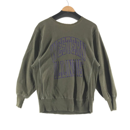 【中古品】【メンズ】 CHAMPION チャンピョン REVERSE WEAVE SWEAT 90s カラーOLIVE SIZE：L ヴィンテージ 145-260727-ky-09-fuzh 万代Net店