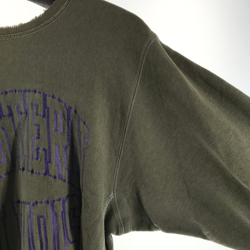 【中古品】【メンズ】 CHAMPION チャンピョン REVERSE WEAVE SWEAT 90s カラーOLIVE SIZE：L ヴィンテージ 145-260727-ky-09-fuzh 万代Net店