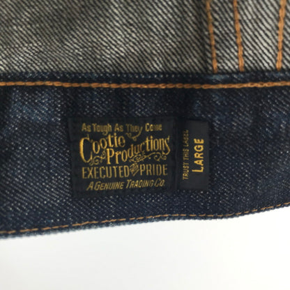 【中古品】【メンズ】 COOTIE PRODUCTION クーティープロダクション 3RD TYPE DENIM JACKET デニムジャケット カラーインディゴ SIZE：L 142-260727-ky-10-fuzh 万代Net店