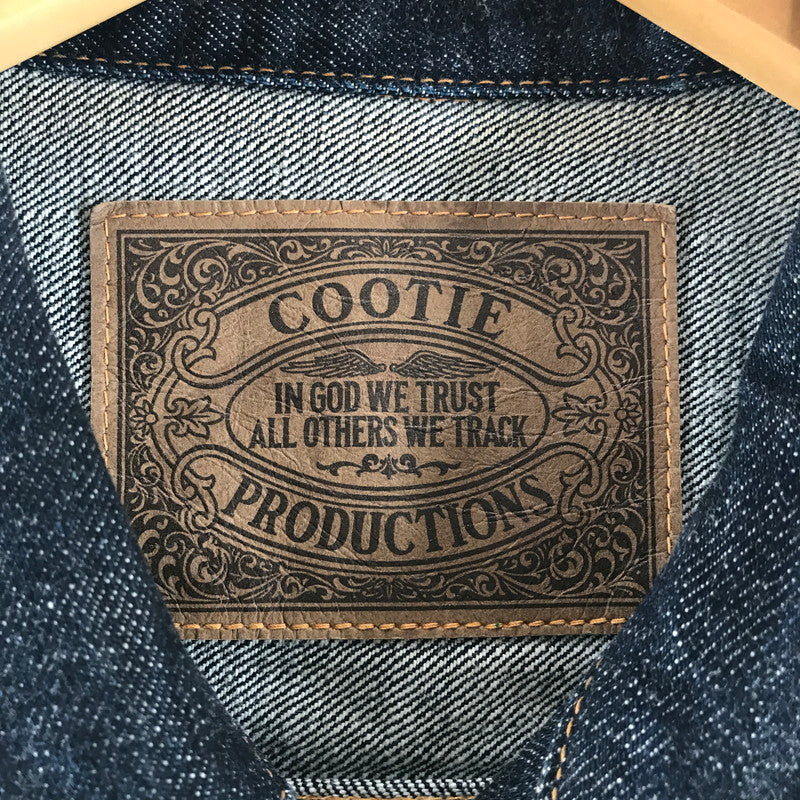 【中古品】【メンズ】 COOTIE PRODUCTION クーティープロダクション 3RD TYPE DENIM JACKET デニムジャケット カラーインディゴ SIZE：L 142-260727-ky-10-fuzh 万代Net店