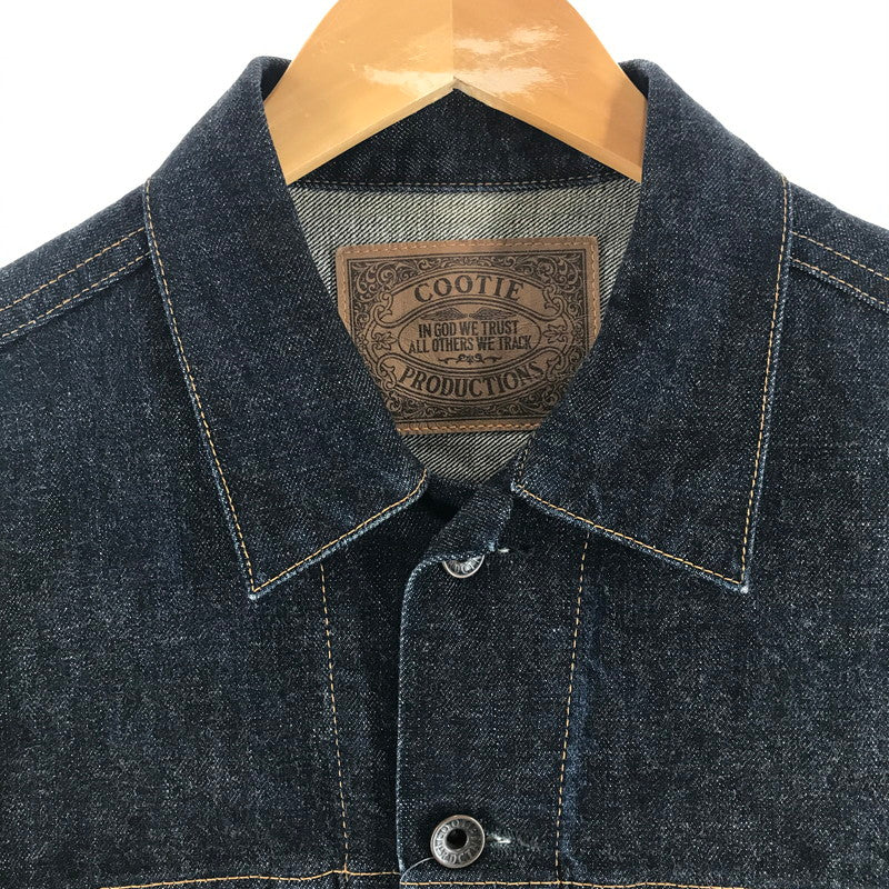 【中古品】【メンズ】 COOTIE PRODUCTION クーティープロダクション 3RD TYPE DENIM JACKET デニムジャケット カラーインディゴ SIZE：L 142-260727-ky-10-fuzh 万代Net店