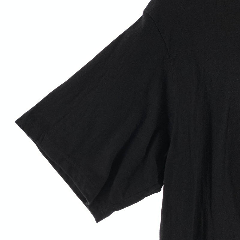 【中古品】【メンズ】 YOHJI YAMAMOTO ヨウジヤマモト POUR HOMME HK-T74-985 SHORT SLEEVE PRINT T-SHIRT 140-260731-ny-01-fuzh サイズ：3 カラー：ブラック 万代Net店
