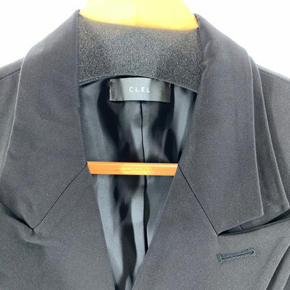 【中古品】【メンズ】 CLEL クレイル プライムTR ダブルラペルテーラードジャケット BLACK SIZE:M 140-260818-io-05-fuzh カラー：ブラック 万代Net店