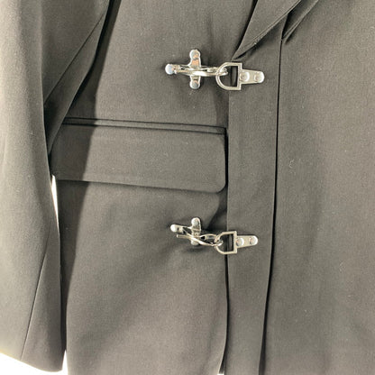 【中古品】【メンズ】 CLEL クレイル プライムTR ダブルラペルテーラードジャケット BLACK SIZE:M 140-260818-io-05-fuzh カラー：ブラック 万代Net店