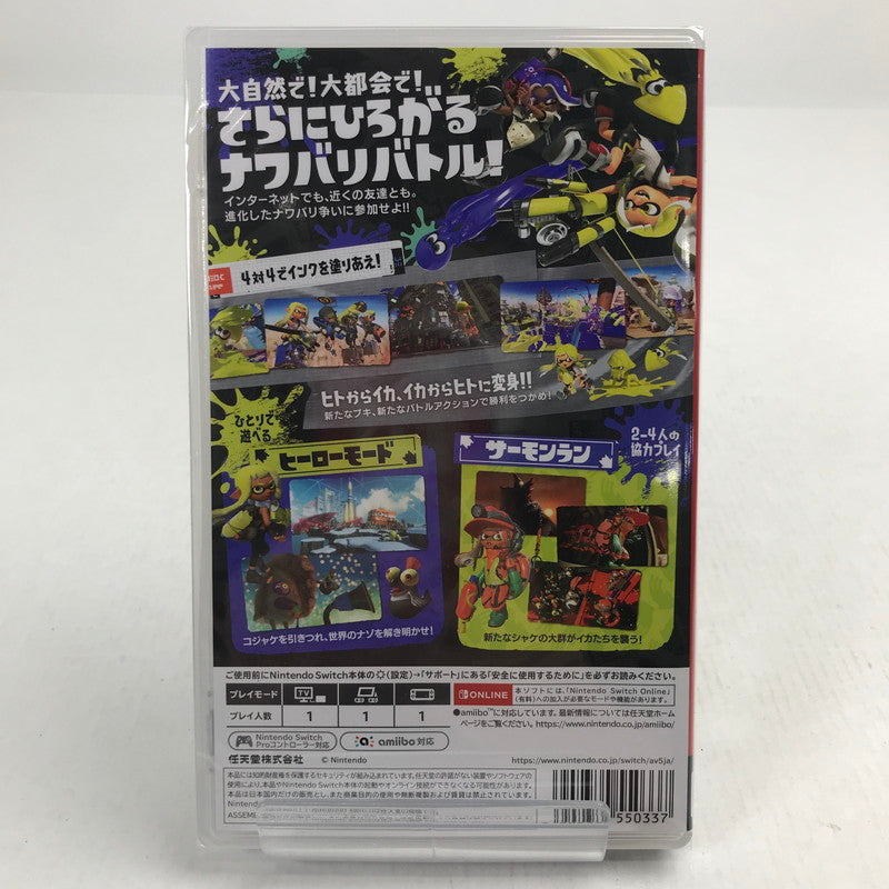 【中古美品】 未開封 スプラトゥーン3 Nintendo Switch ニンテンドースイッチ ゲームソフト 260731-io-20-fuz 万代Net店