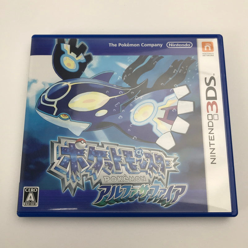【中古美品】 3DS ポケットモンスター アルファサファイア [CERO区分_A / 全年齢対象商品] 030-260728-MO-07-fuz 万代Net店