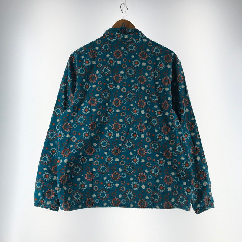 【中古品】【メンズ】 ADIDAS アディダス HR4273 ADVENTURE WINDBREAKER ウインドブレーカー カラーGREEN 太陽総柄 SIZE:L 148-260804-ky-07-fuzh 万代Net店