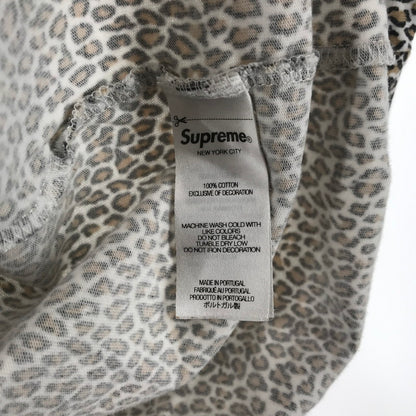 【中古品】【メンズ】 SUPREME SMALL BOX LOGO TEE シュプリーム スモール ボックスロゴ Tシャツ レオパード柄 SIZE:L 149-260727-ky-13-fuzh 万代Net店