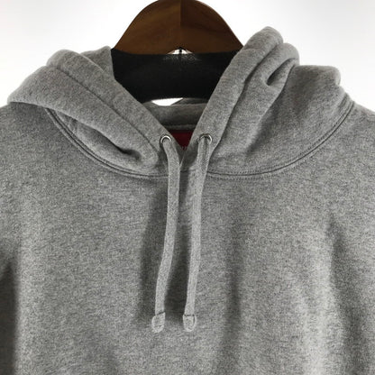 【中古品】【メンズ】 SUPREME シュプリーム SATIN APPLIQUE HOODED SWEATSHIRT サテン アップリケ フーディー スェット カラーGRAY SIZE:L 149-260727-ky-14-fuzh 万代Net店