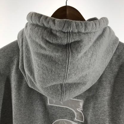 【中古品】【メンズ】 SUPREME シュプリーム SATIN APPLIQUE HOODED SWEATSHIRT サテン アップリケ フーディー スェット カラーGRAY SIZE:L 149-260727-ky-14-fuzh 万代Net店