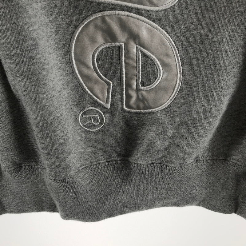 【中古品】【メンズ】 SUPREME シュプリーム SATIN APPLIQUE HOODED SWEATSHIRT サテン アップリケ フーディー スェット カラーGRAY SIZE:L 149-260727-ky-14-fuzh 万代Net店