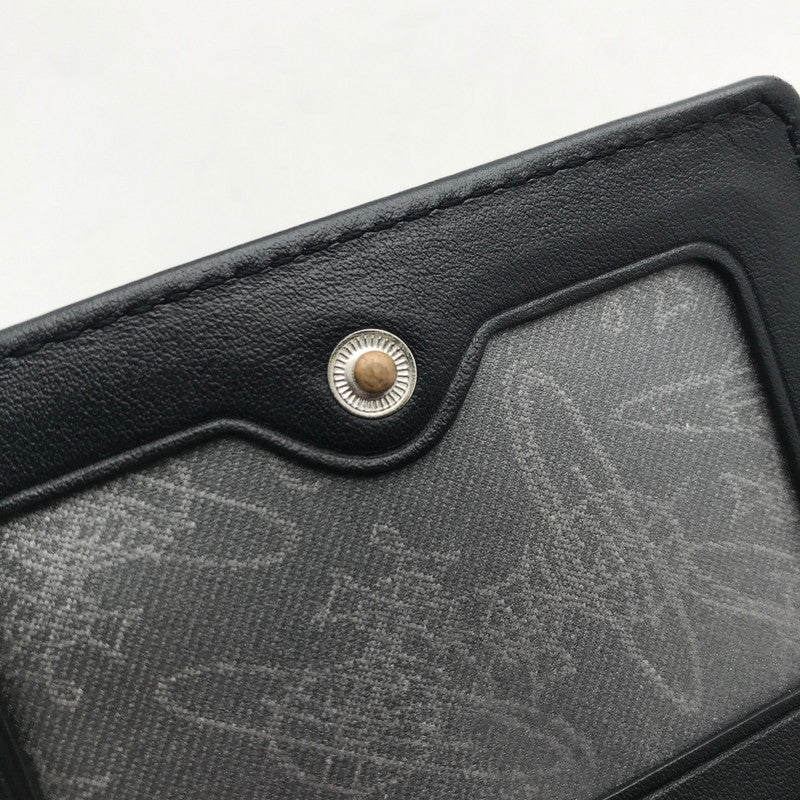 【中古品】【メンズ】 VIVIENNE WESTWOOD ヴィヴィアン・ウエストウッド 3つ折り財布 カラーBLACK　※一部ストーン欠品 財布 200-260727-ky-03-fuzh 万代Net店