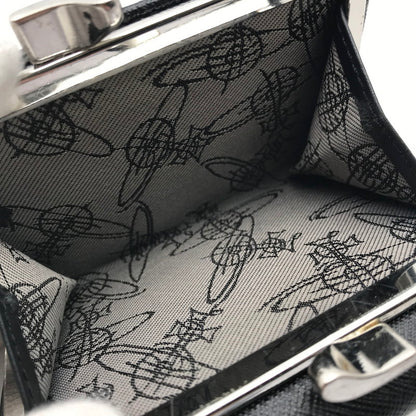 【中古品】【メンズ】 VIVIENNE WESTWOOD ヴィヴィアン・ウエストウッド 3つ折り財布 カラーBLACK　※一部ストーン欠品 財布 200-260727-ky-03-fuzh 万代Net店