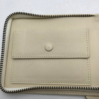 【中古品】【メンズ】 COMME DES GARCONS コムデギャルソン クローバーエンボスウォレットカラーWHITE 財布 200-260727-ky-04-fuzh 万代Net店