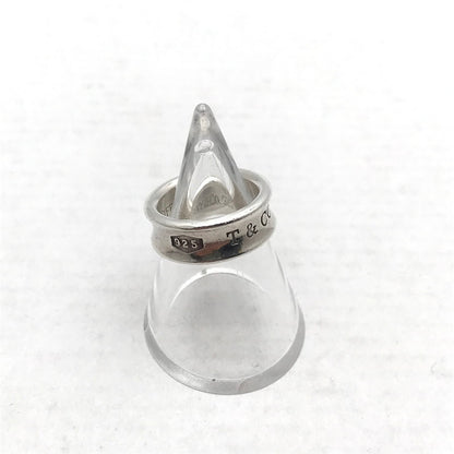 【中古品】【メンズ】 TIFFANY＆CO 1837 ティファニー シルバーナローリング SIZE:7号　 アクセサリー 192-260727-ky-05-fuzh 8号 万代Net店