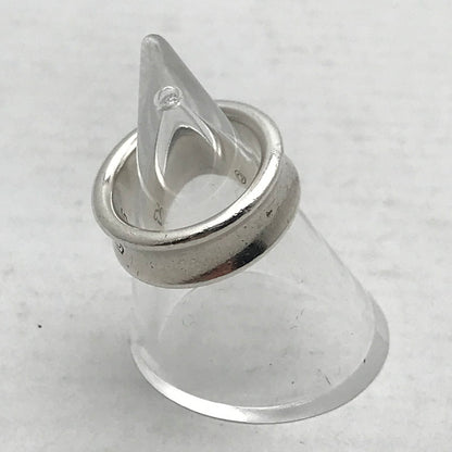 【中古品】【メンズ】 TIFFANY＆CO 1837 ティファニー シルバーナローリング SIZE:7号　 アクセサリー 192-260727-ky-05-fuzh 8号 万代Net店