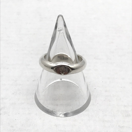 【中古品】【メンズ】 WILD WOOD ワイルドウッド HALF ROUND SILVER RING ハーフラウンドシルバーリング SIZE:12号 アクセサリー 192-260727-ky-06-fuzh 9.5号 万代Net店