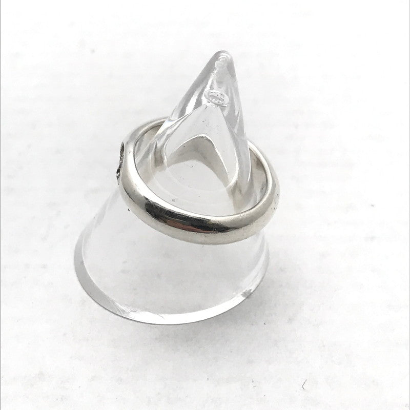 【中古品】【メンズ】 WILD WOOD ワイルドウッド HALF ROUND SILVER RING ハーフラウンドシルバーリング SIZE:12号 アクセサリー 192-260727-ky-06-fuzh 9.5号 万代Net店