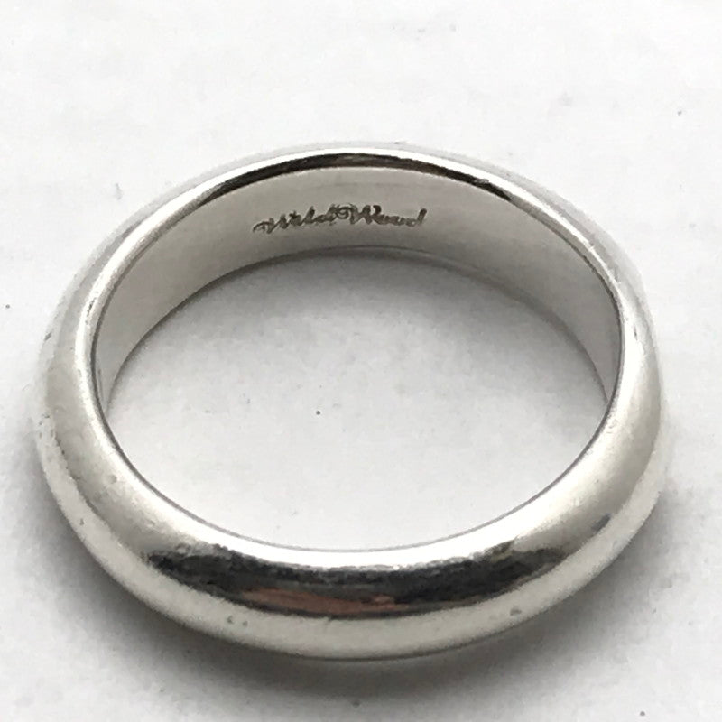 【中古品】【メンズ】 WILD WOOD ワイルドウッド HALF ROUND SILVER RING ハーフラウンドシルバーリング SIZE:12号 アクセサリー 192-260727-ky-06-fuzh 9.5号 万代Net店