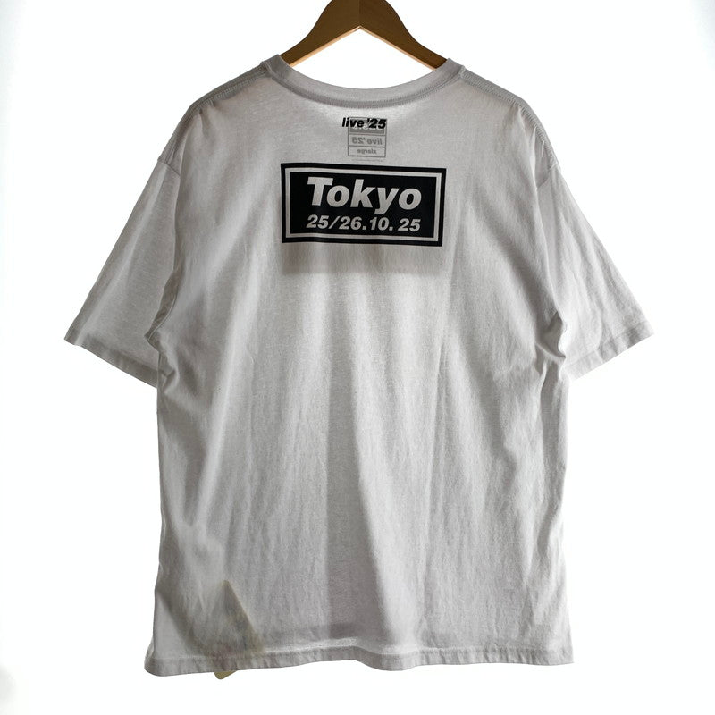 【中古品】【メンズ】 OASIS オアシス 神奈川沖浪裏 日本限定 Tシャツ 波 Oasis Live 25 147-260803-ny-20-fuzh サイズ：XL カラー：ホワイト 万代Net店