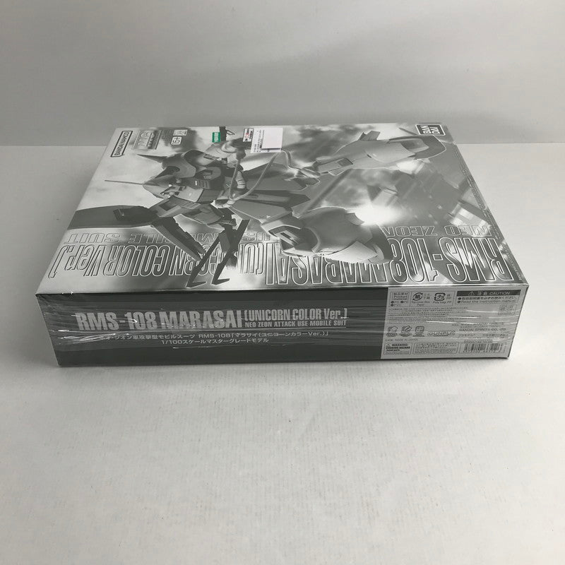 【中古美品】 1 100 MG RMS-108 マラサイ(ユニコーンカラーVer.) 「機動戦士ガンダムUC」 ガンプラ プラモデル 058-260731-ky-16-fuzh 万代Net店